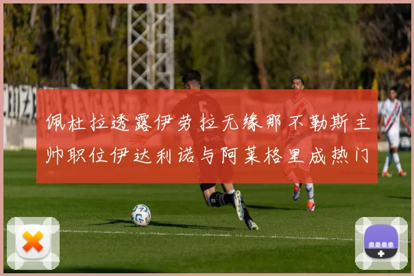 佩杜拉透露伊劳拉无缘那不勒斯主帅职位伊达利诺与阿莱格里成热门候选人