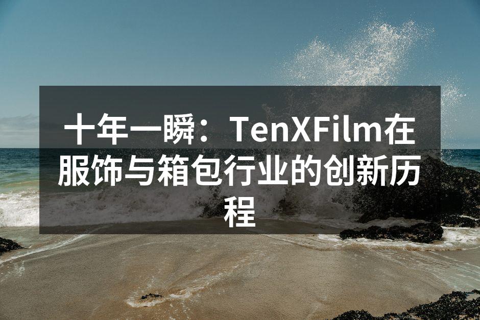 TenXFilm的创新产品展示